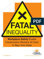 Workplace Safety Eludes Construction Workers of Color