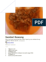 Sambel Bawang