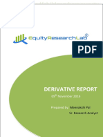 DERIVATIVE REPORT 09 November Equity Research Lab