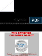 Why Satisfied Customers Defect Fix