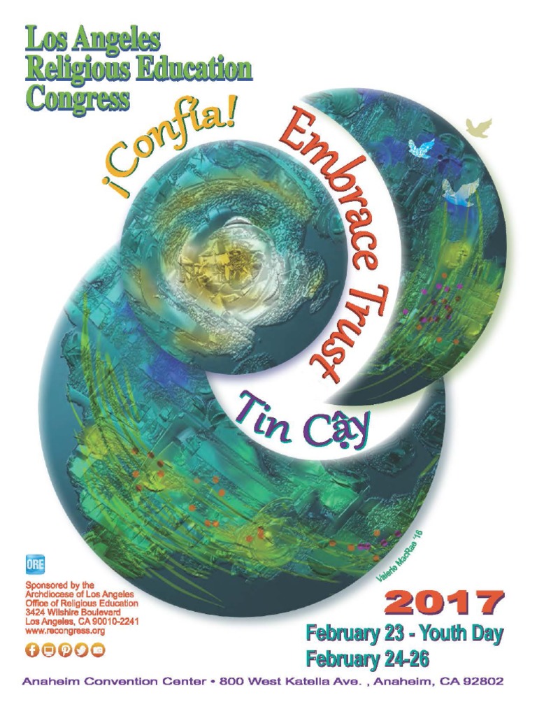 RECongress 2017 Registration Guidebook PDF Mercy Jesus