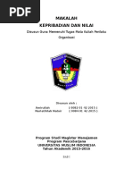 Download Makalah Kepribadian  Nilai by Amirullah SN330495207 doc pdf