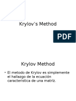 Krylov Method