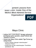 Management Lessons From Mayo Clinic