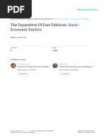 East Pakistan Separation