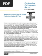 Parker Sizing of Valves