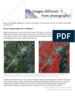 How Satellite Images Are Different From Photographs PDF