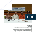 Annual Report of JMN-PVCHR (2013 - 2014) 