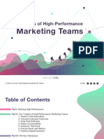 Habits of High Performance Marketing Teams PDF