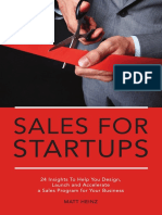 Sales For Startups