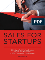 Sales for Startups
