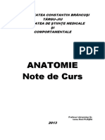 Curs Anatomie Colegiu Asistente TG Jiu PDF