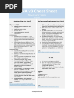 Ccna Cheat Sheet New Topics