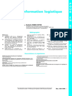 Cours - Techniques de L'ingénieur - Système D'information Logistique Et Transport PDF