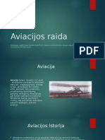 Aviacijos Raida