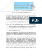 Land Confiscation Overview in Arakan by AASYC