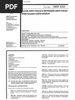 NBR 08302 - Luvas Sem Rosca E Terminais Sem Rosca Interna Para Eletrodutos