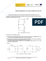 Dimensionamento de amplificador com polarização por divisor de tensão