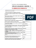 OS LIBROS DE CONSULTA Formación de Usuarios 5 PDF