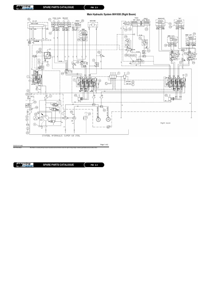 7a - Main Hydraulic MAIN MASTER. | PDF | Valve | Hydraulics