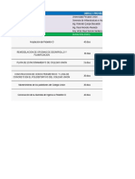 Tablas para Informe