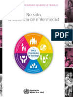 Duodécimo Programa General de Trabajo, 2014-2019. OMS