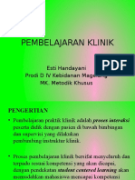 Pembelajaran Klinik