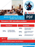 Teach for Romania Presentation