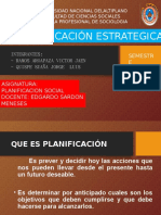 Planificacion Estrategica