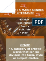 5 Major Genres of Literature