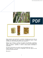 (Cliqueapostilas - Com.br) Artesanato Com Bambu