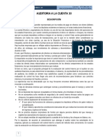 Trabajo de Auditoria Cta. 10