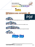 Informe Diseño de Captacion