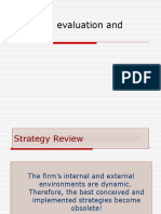 Strategic Evaluation and Control