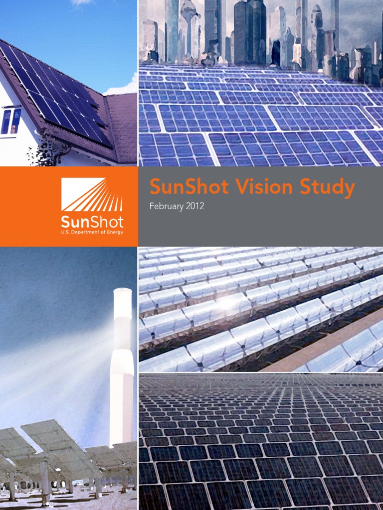 Sunshot Vision Study - Us Department of Energy | PDF | Photovoltaics ...
