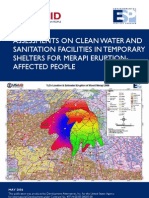 Assessments On Clean Water and Sanitation Facilities in Temporary Shelters For Merapi Eruption-Affected People