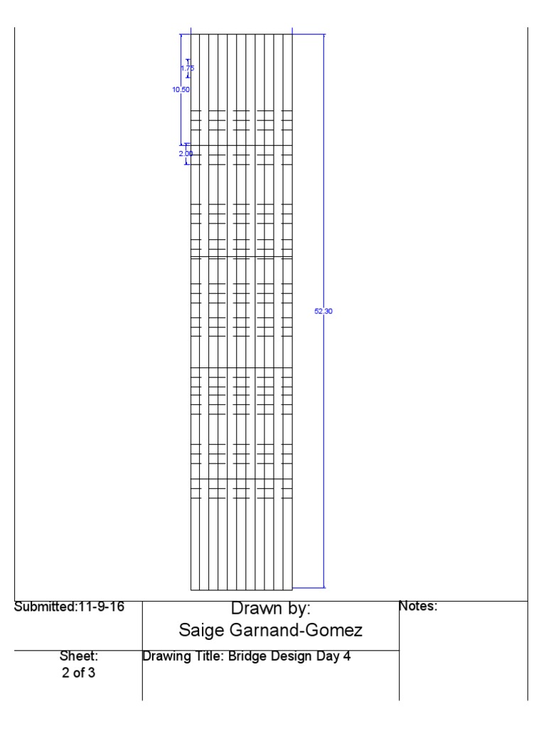Bridge Design 11-9-16 PG 2 | PDF