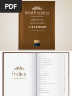Minireceitas Le Creuset