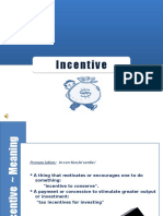 Incentive - Presentation