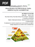 DIETA UCMF7-HIPOCALÓRICA Ana Melissa de Lima Silva