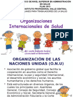 Clase 01 Organizaciones Internacionales de Salud