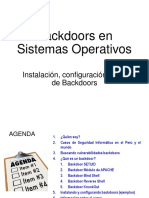 Presentacion Backdoors ISACA PDF