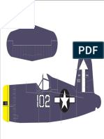 F4U-1 Corsair Navy Fighter Plane
