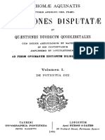 S. Thomae Aquinatis Quaestiones Disputatae (Volumen 1) 000000972