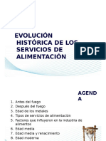 Historia Serv Alimentacion