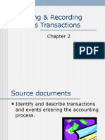 Analyzing & Recording Business Transactions