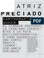 Beatriz Preciado Cartografias Queer