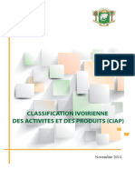 Classification Ivoirienne Des Produits