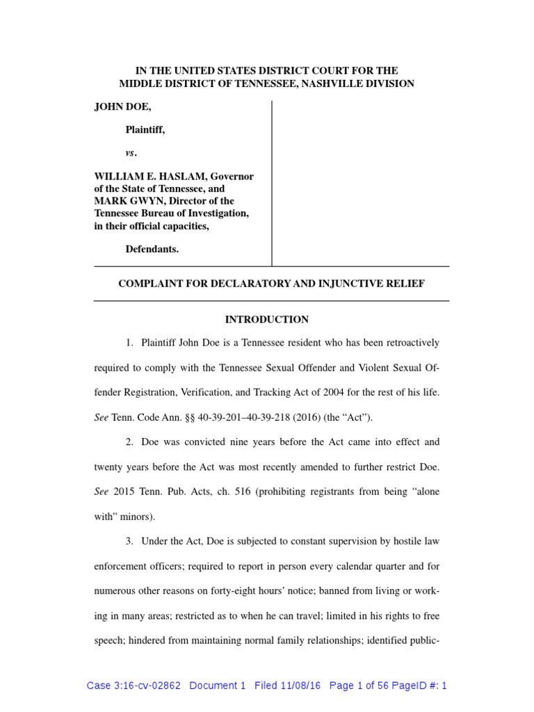 tennessee-lawsuit-challenges-sex-offender-registry-laws-pdf-probation-sex-offender