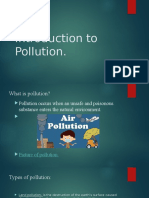 Introduction To Pollution